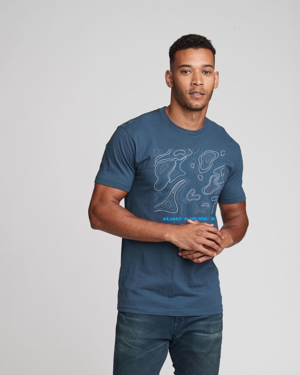 Organic men's T-shirt - Wonder and Wander - Natural Clothing Company